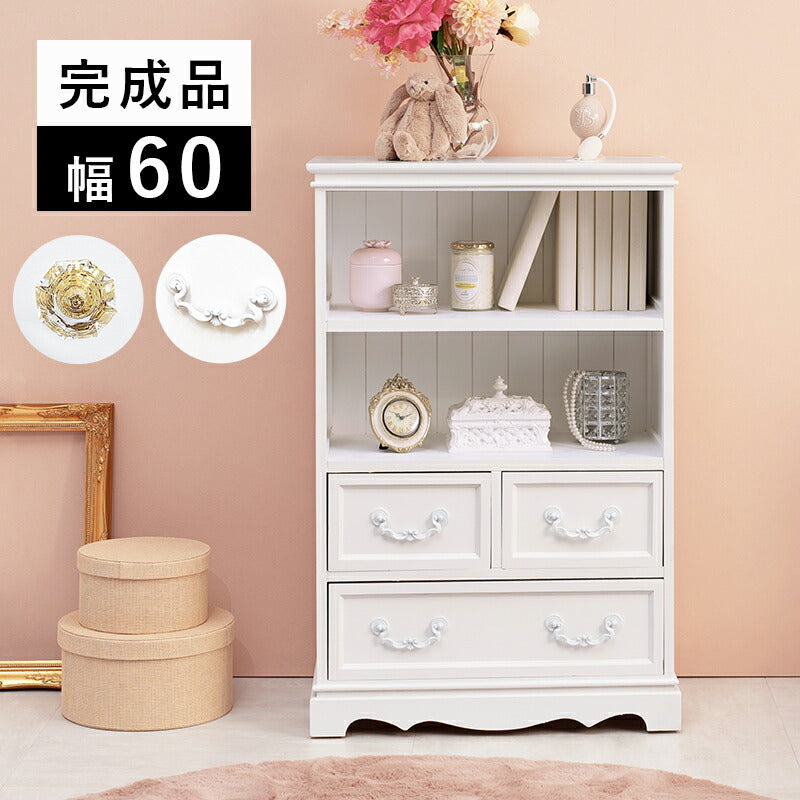 【新商品】キャビネット-MCC-アンティーク取っ手 60×33.5×91cm 送料無料