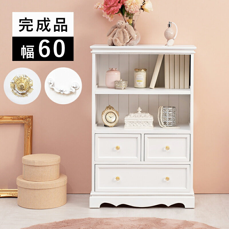 【新商品】キャビネット-MCC-クリスタル取っ手 60×33.5×91cm 送料無料