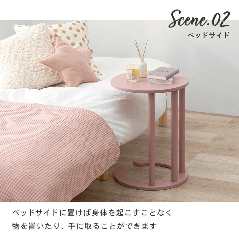 【新商品】サイドテーブル-VT- 40×40×56cm 送料無料