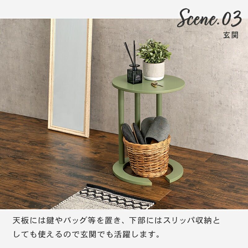 【新商品】サイドテーブル-VT- 40×40×56cm 送料無料