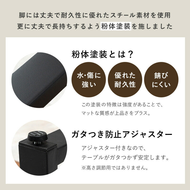 【新商品】センターテーブル-折れ脚 90×45×32.5cm 送料無料