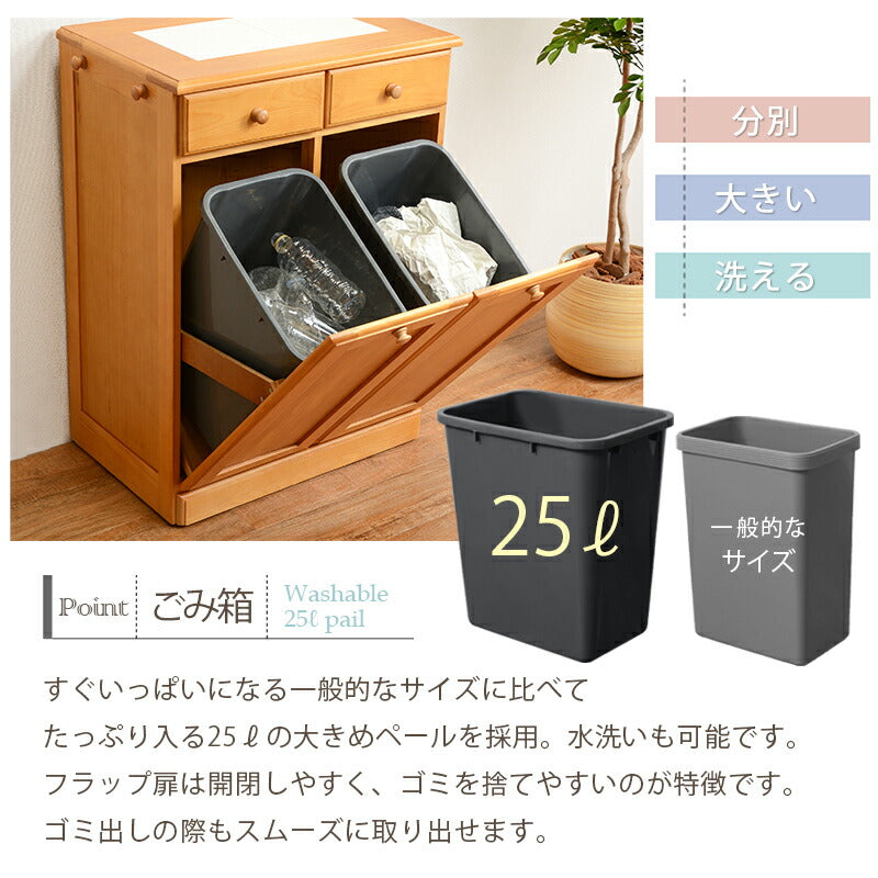 ダストボックス-MUD 59×38×81cm 送料無料