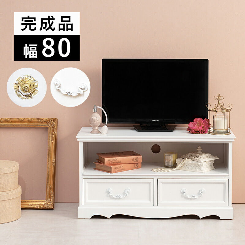 テレビ台-MTV-アンティーク調 80×33.5×42cm 送料無料