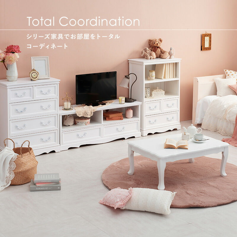 テレビ台-MTV-アンティーク調 80×33.5×42cm 送料無料