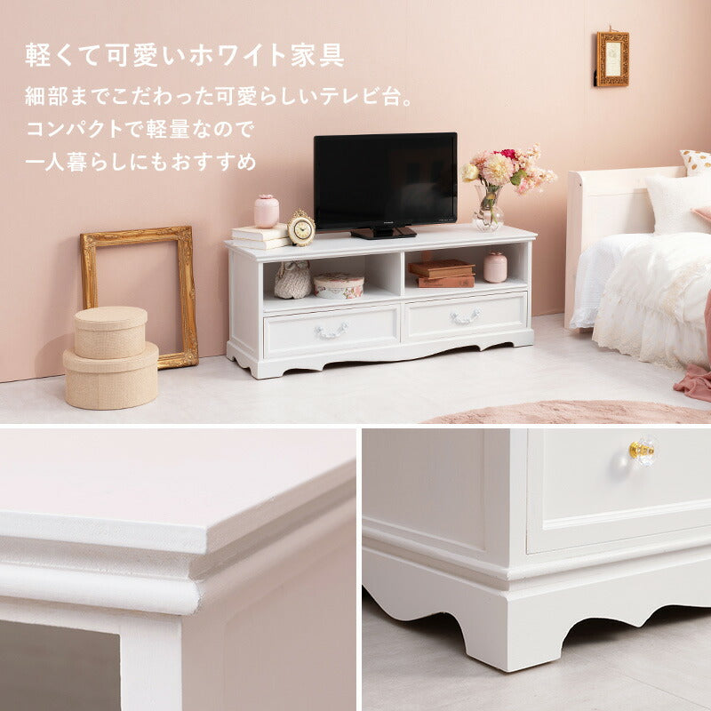 テレビ台-MTV-アンティーク調 110×33.5×42cm 送料無料