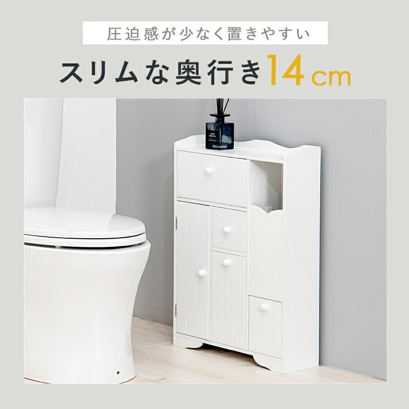 【新商品】トイレラック-MTR65 ハートなし 45×14×63cm 送料無料