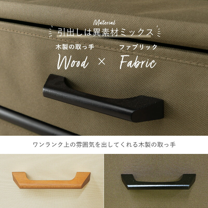 【新商品】ハンガーラック-引出し6杯付き 幅75cm 送料無料