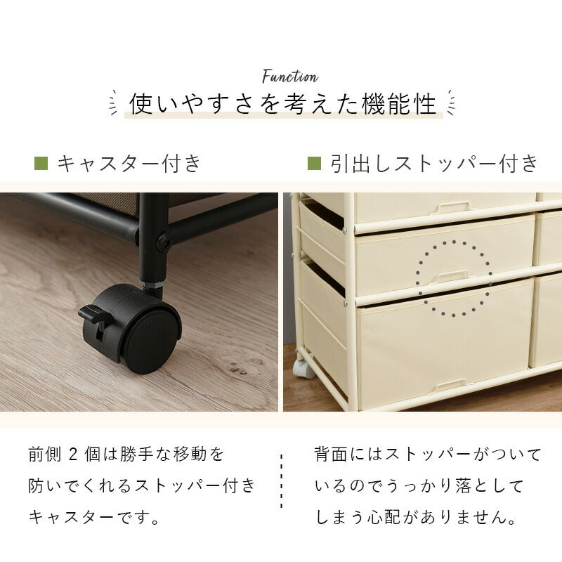 【新商品】ハンガーラック-引出し6杯付き 幅75cm 送料無料