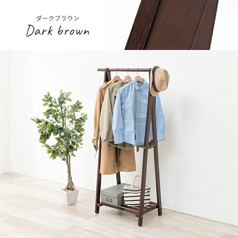 【新商品】ハンガーラック-棚付き 80×41×150cm 送料無料