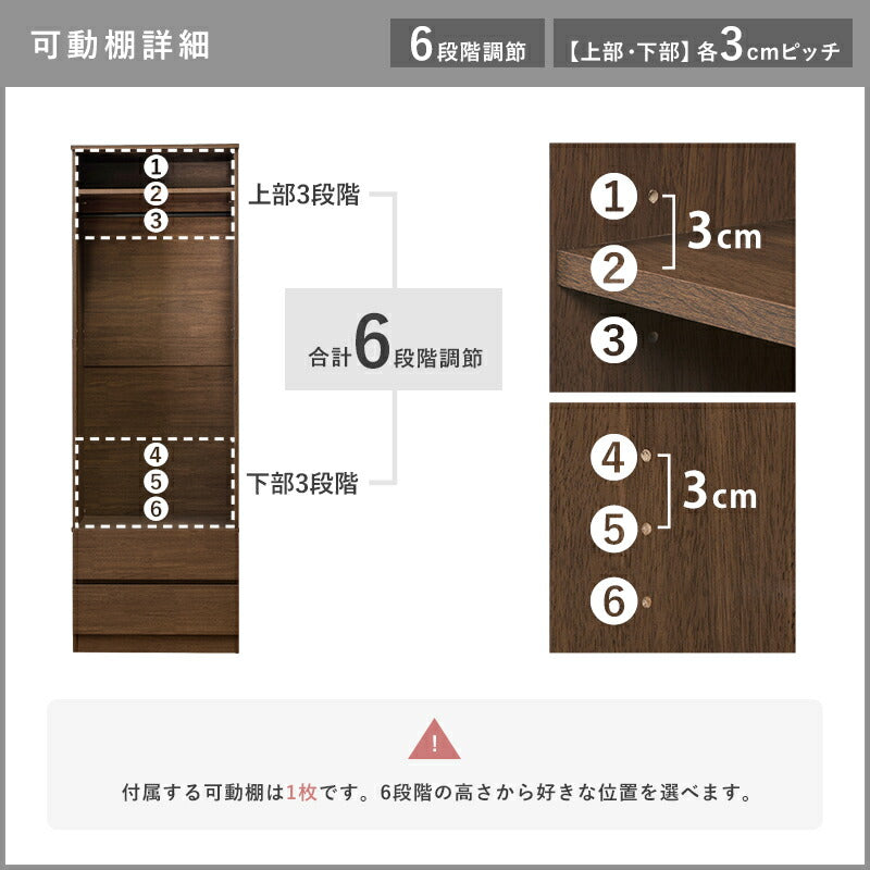 ワードローブ-RKK 幅60cm 送料無料