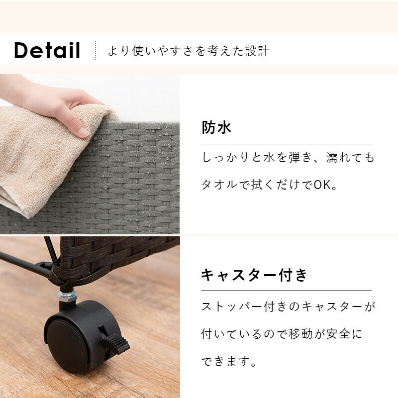 【新商品】分別ごみ箱ラック-RUD 幅38cm 送料無料