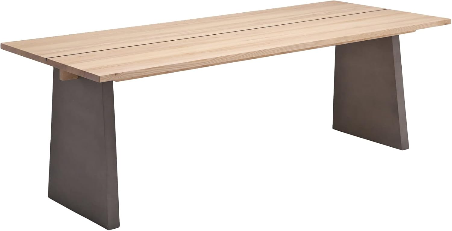 ダイニングテーブル 幅210cm 6人用 無垢 リビングテーブル 木製 北欧 天然木