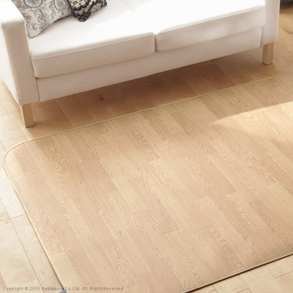 ホットカーペット カバー 木目調ホットカーペットカバー 1.5畳用 198x140 カバーのみ 防水