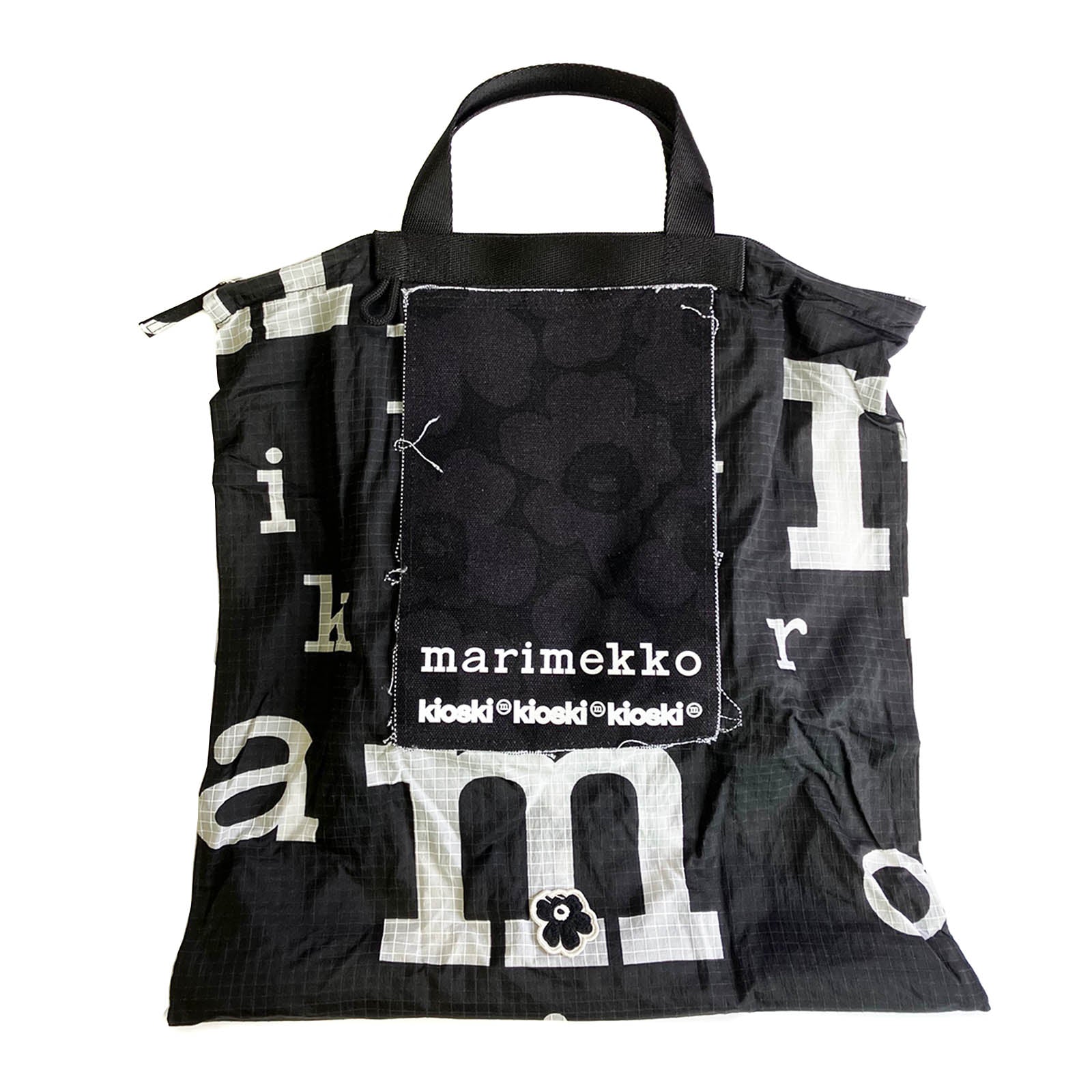 【正規品】 marimekko マリメッコ リュックサック B-PACK MARIMERKKI ブラック 92209/992 BLACK 送料無料