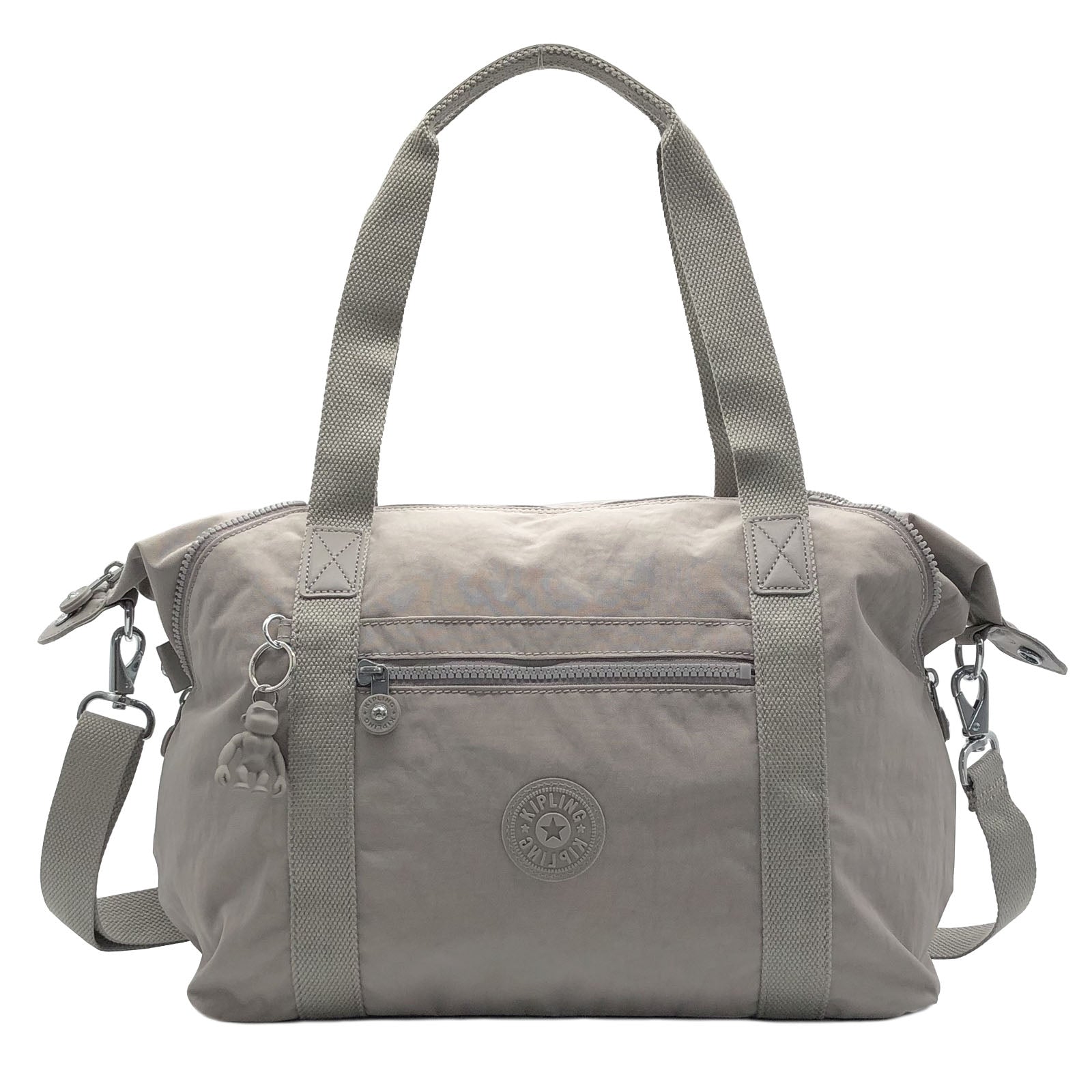 【正規品】 キプリング ART アート 2way ボストンバッグ 斜めがけ K10619 89L GREY GRIS 送料無料