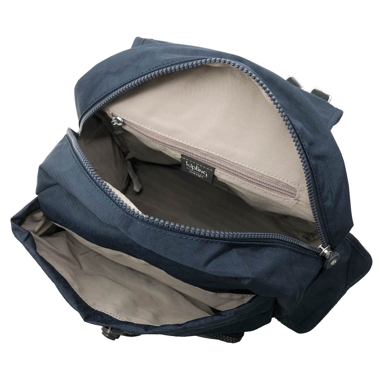 【正規品】 キプリング Kipling バックパック リュック レディース CITY PACK K12147/96V BLUE BLEU 送料無料