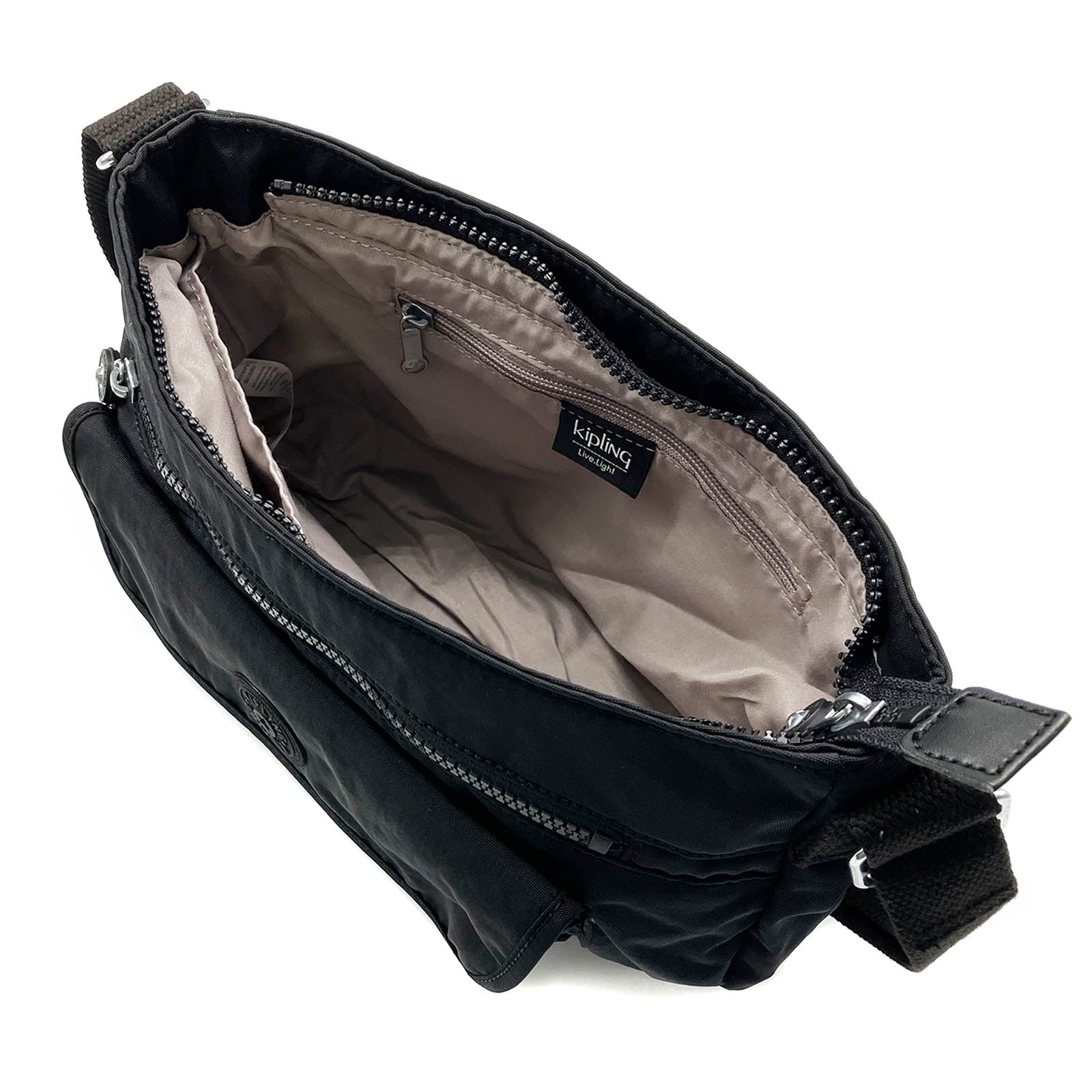 【正規品】 キプリング kipling SYRO ショルダーバッグ 軽量 お出かけ 旅行 K13163 P39 ブラックノワール 送料無料