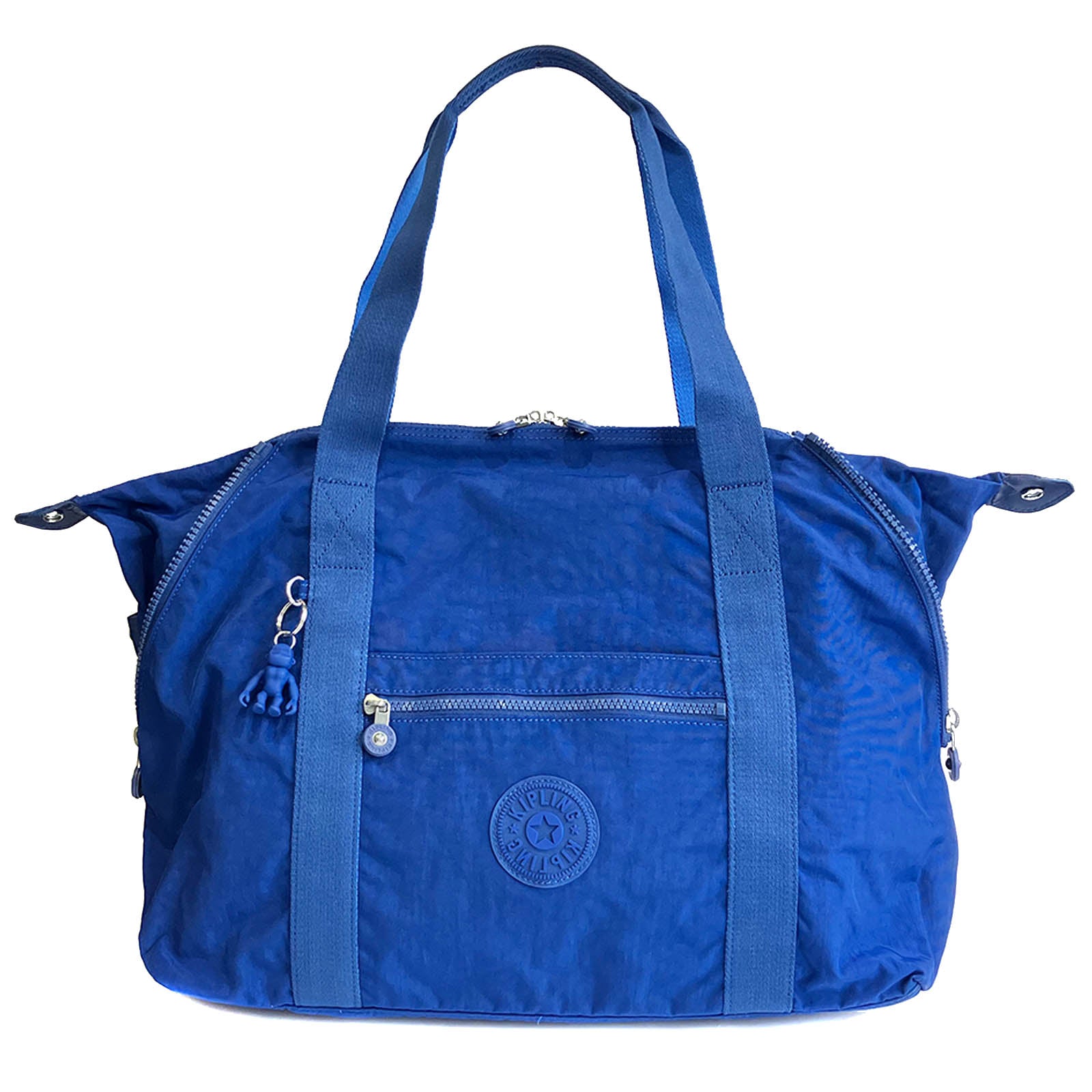 【正規品】 キプリング ボストンバッグ 旅行バッグ 男女兼用 バッグ Kipling ART M K13405/C4G Deep Sky Blue 送料無料