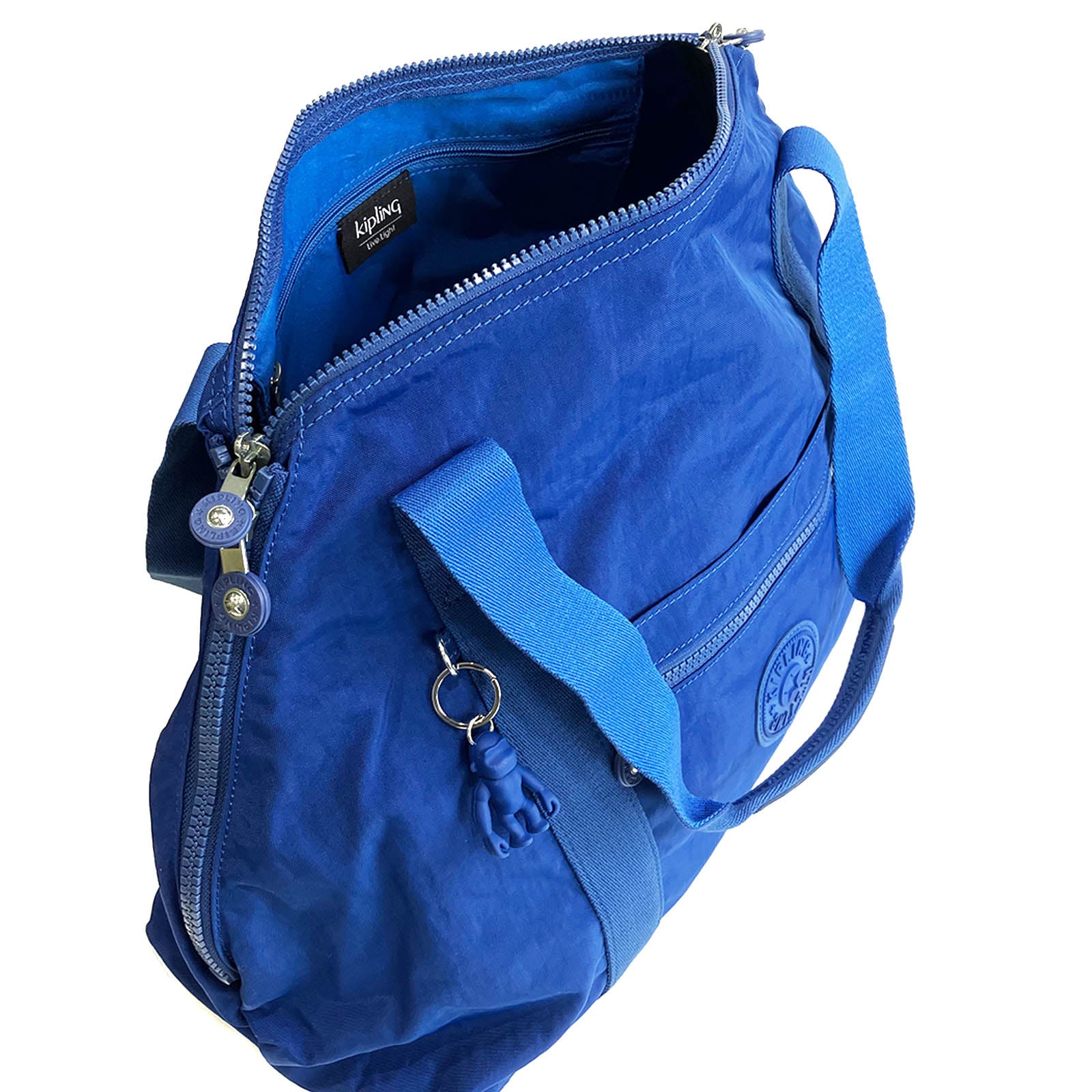 【正規品】 キプリング ボストンバッグ 旅行バッグ 男女兼用 バッグ Kipling ART M K13405/C4G Deep Sky Blue 送料無料