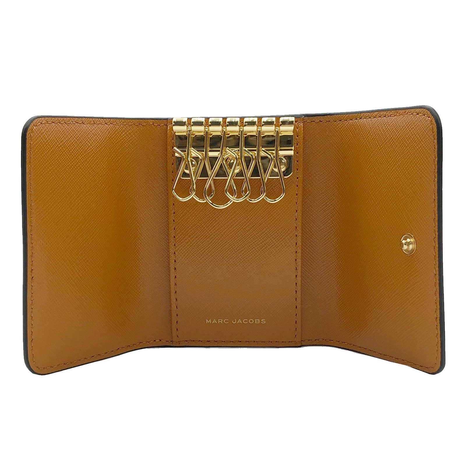 【正規品】 マークジェイコブス MARC JACOBS 6連キーケース レディース M0013358 012 BLACK/HONEY GINGER MULT 送料無料