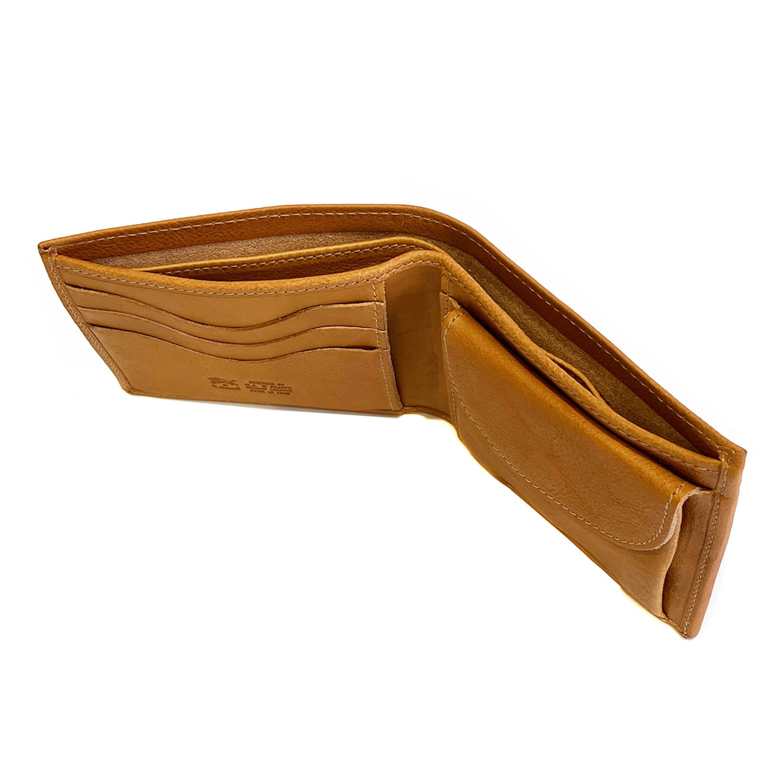 【正規品】 IL BISONTE イルビゾンテ 財布 折財布 二つ折り レザー SBW023/PO0001/NA178N 送料無料