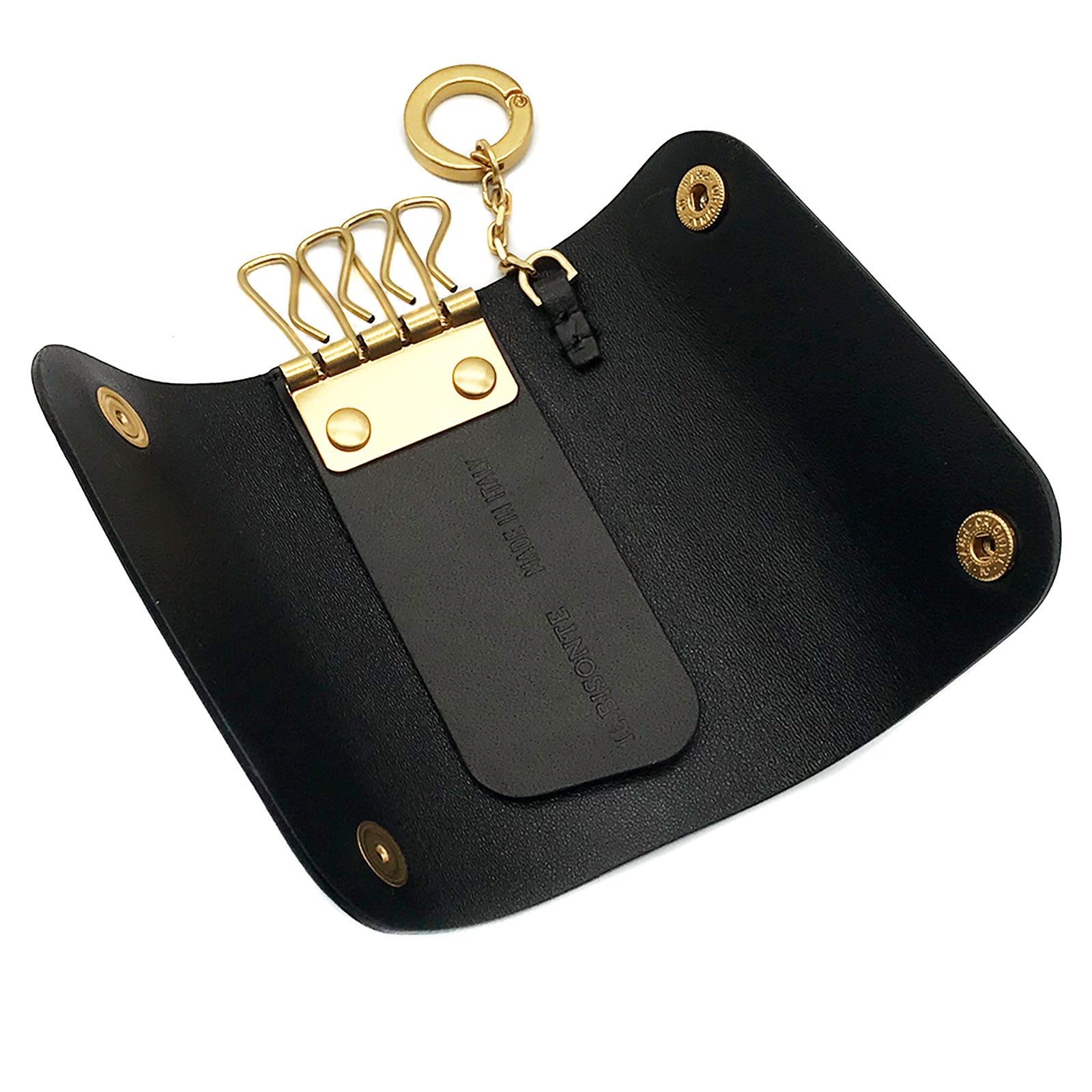 【正規品】 イルビゾンテ キーケース SKH087 PV0011 BK255G ブラック 送料無料