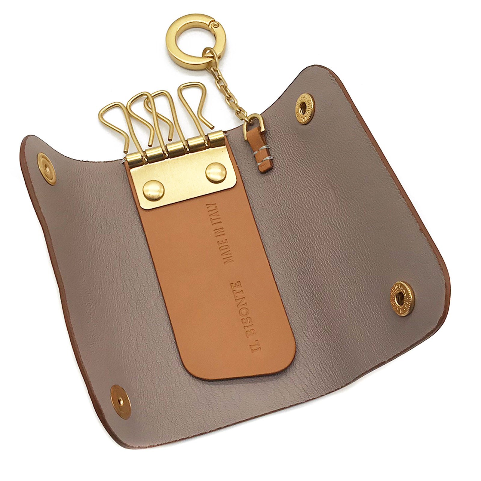 【正規品】 イルビゾンテ キーケース SKH087 PV0011 NA199G キャメル 送料無料