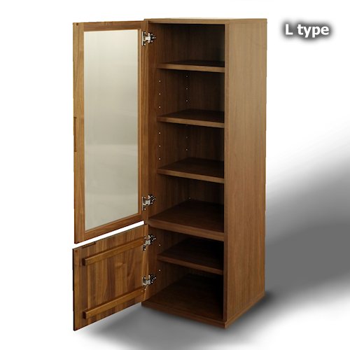 サイドキャビネット 日本製 完成品 幅44.5×奥行40×高さ130.5cm - 【公式】allecore(アレコレ) 家具インテリア・生活雑貨のオンライン通販