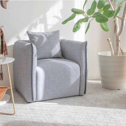 ソファ 一人掛け 完成品 幅72×奥行73×高さ63cm 座面高さ42.5cm