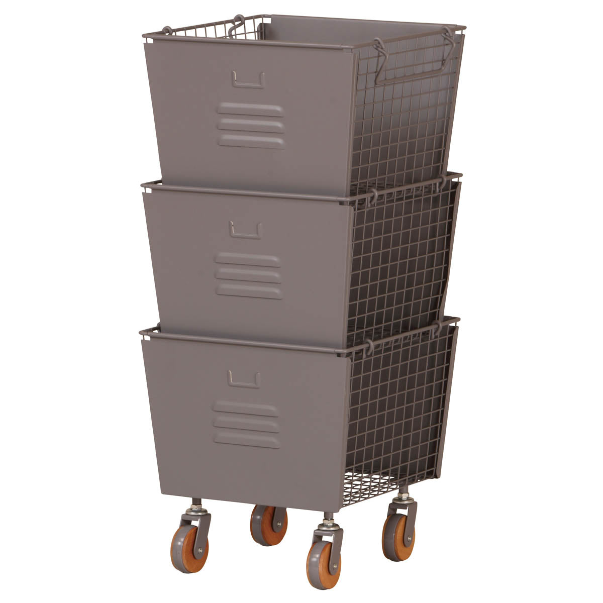 3段 スタッキング ボックスセット W310×D300×H695mm