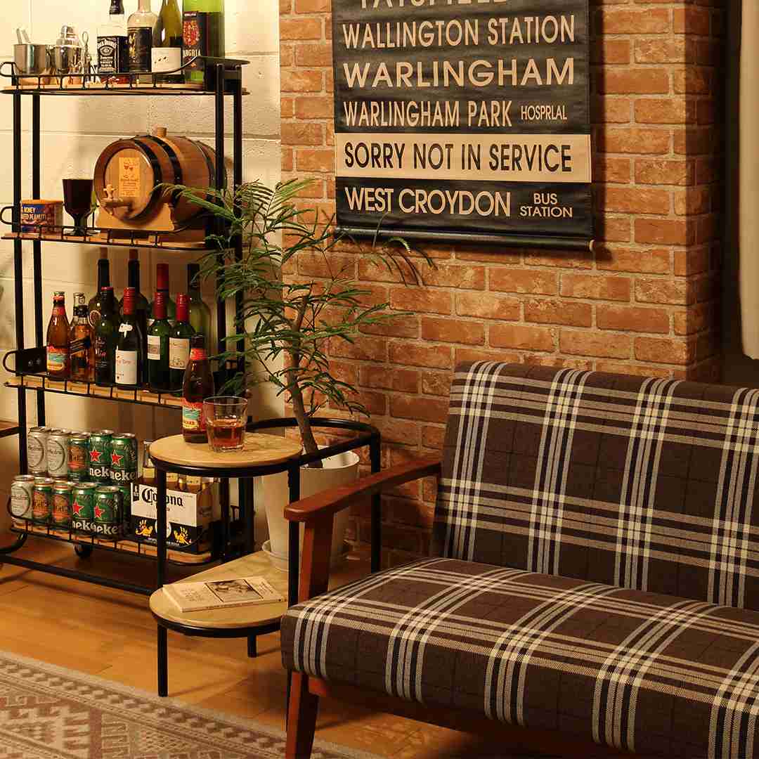 サイドテーブル W580×D330×H530mm