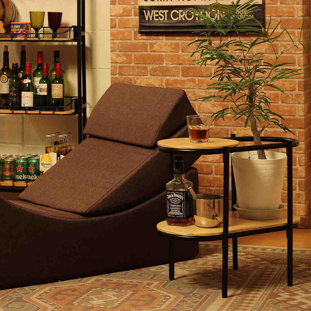 サイドテーブル W580×D330×H530mm