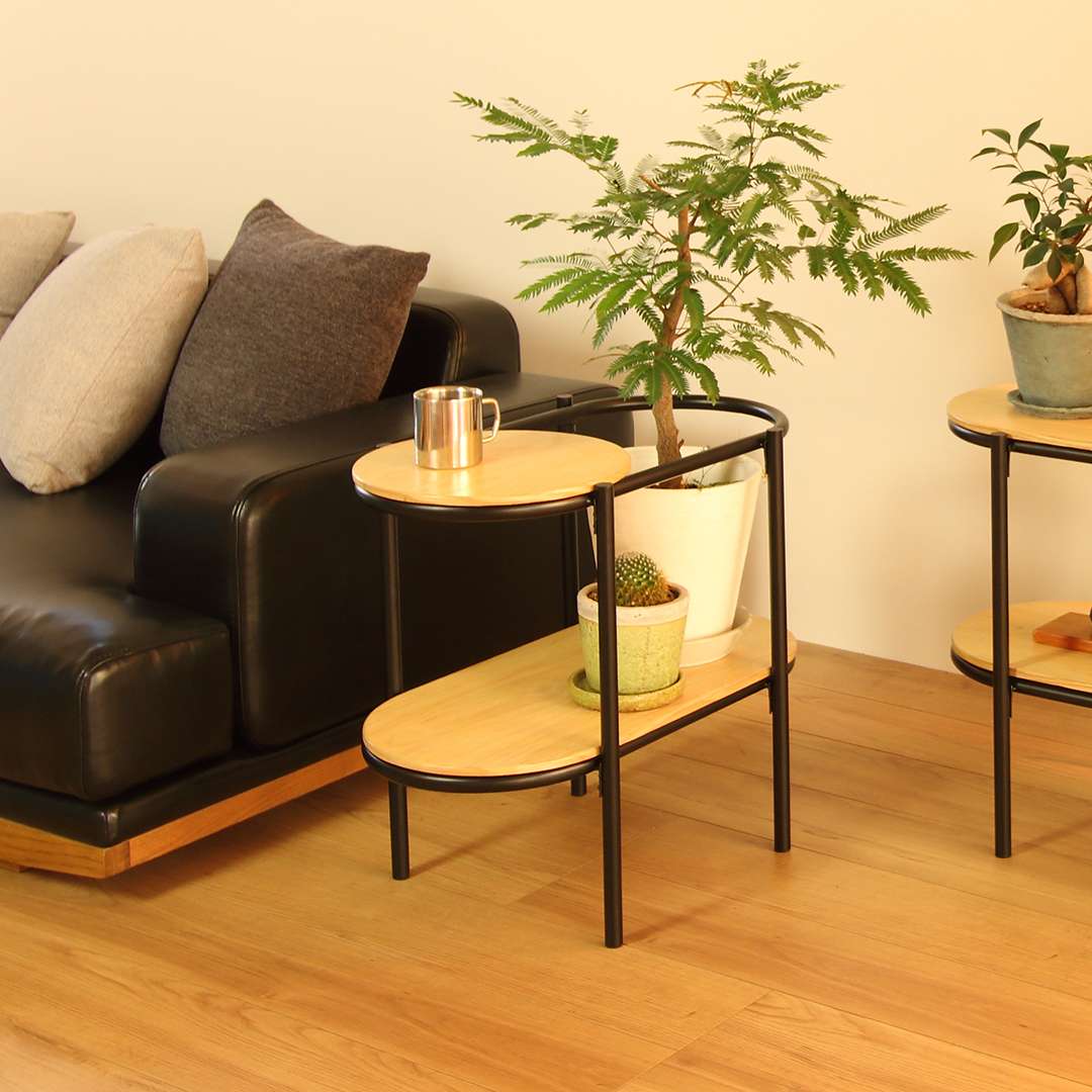 サイドテーブル W580×D330×H530mm