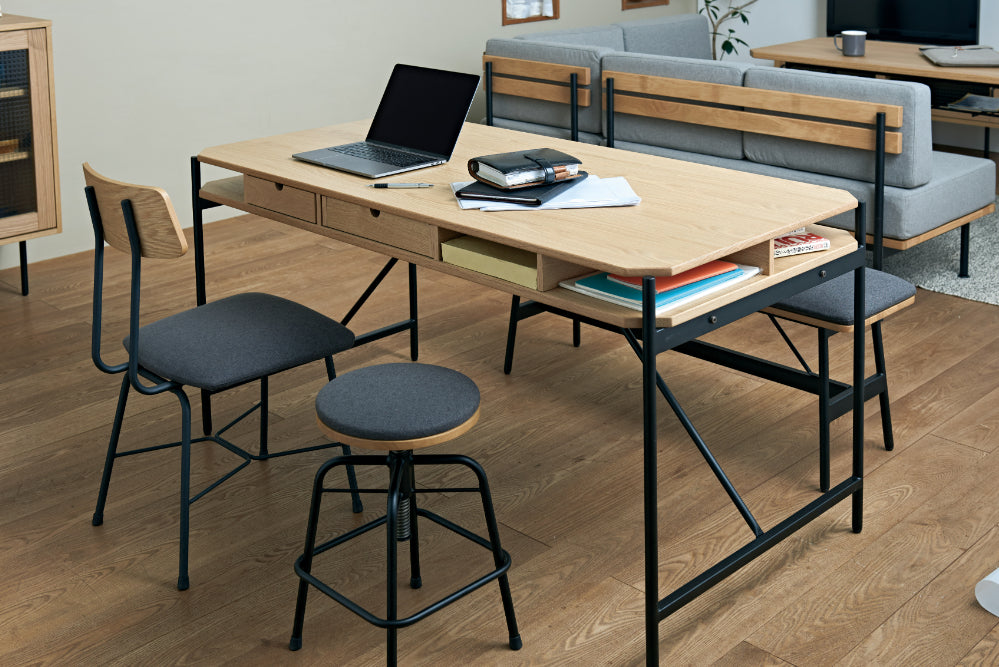 ワーキングダイニングテーブル W1400×D700×H700mm