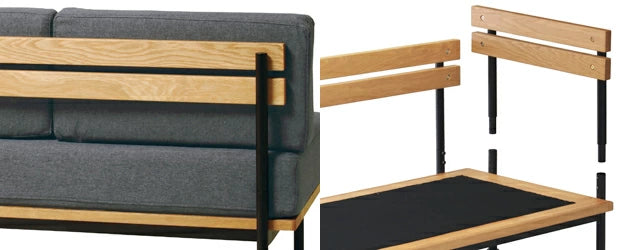 2Pソファ W1200×D650×H700(SH400)mm