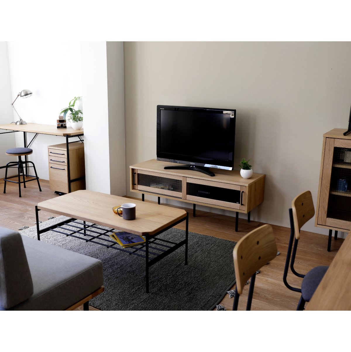 TV ボード W1200×D400×H450mm