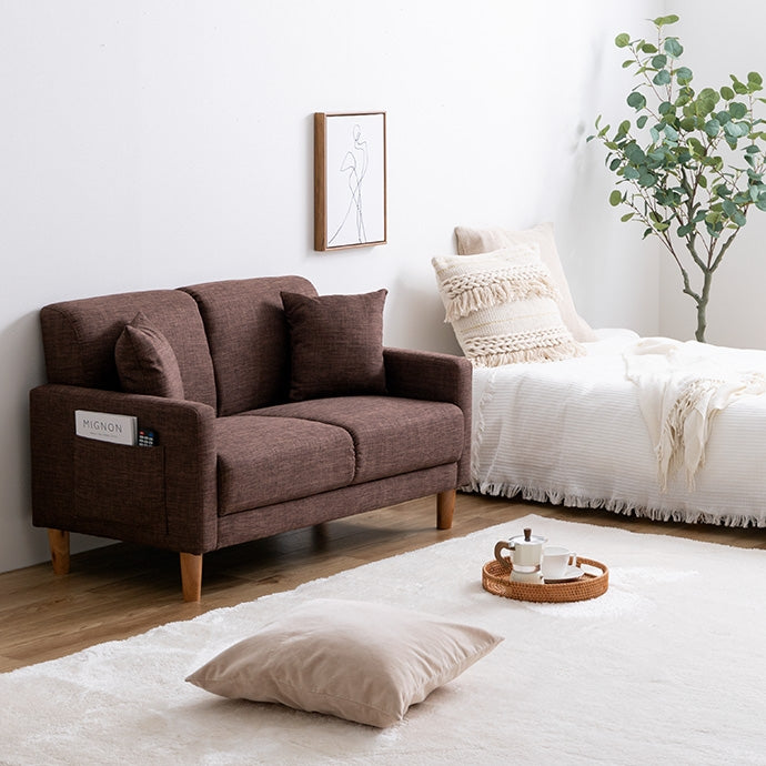 2人掛けコンパクトソファ