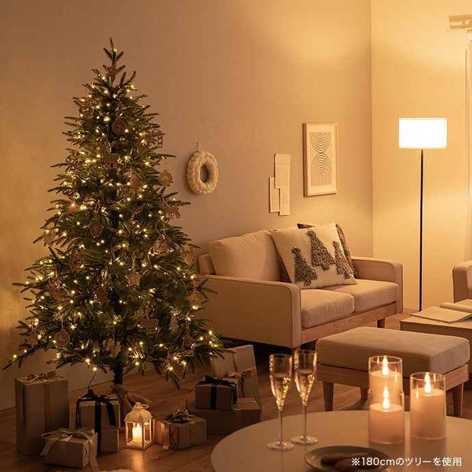 オーナメントセット 高さ150cm クリスマスツリー+オーナメント9種