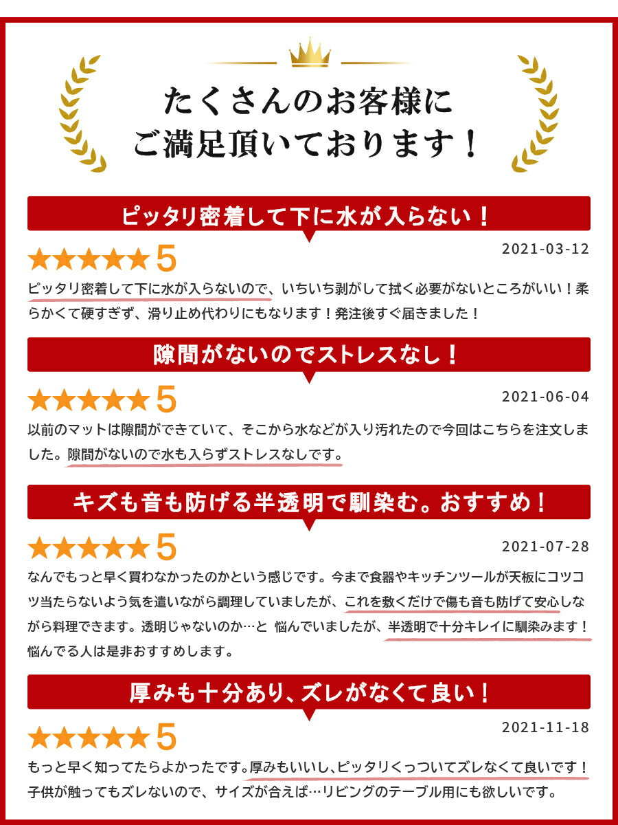 キッチン シリコン マット 調理台 保護マット 60×60cm 厚さ2mm allecore - 【公式】allecore(アレコレ) 家具インテリア・生活雑貨のオンライン通販