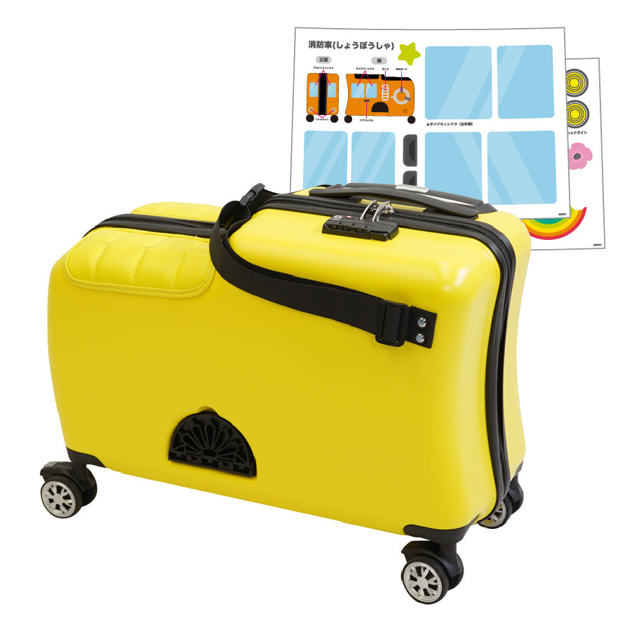 【訳あり アウトレット】 Nippers 子供が乗れるスーツケース 機内持ち込みサイズ HAPIRIDE MINI (ハピライドミニ) 20インチ 32リットル