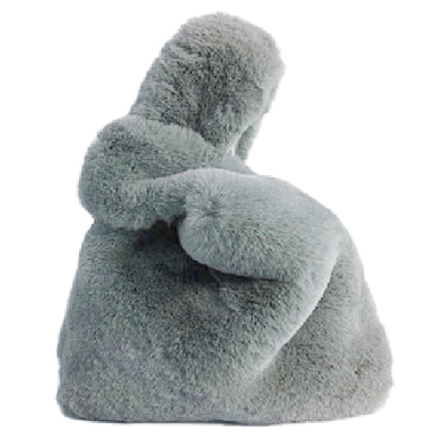 ファーバッグ ニットバッグ もこもこバッグ ミニバッグ allecore