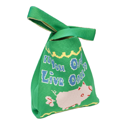 ニットバッグ マルシェバッグ ミニバッグ ニットトート allecore