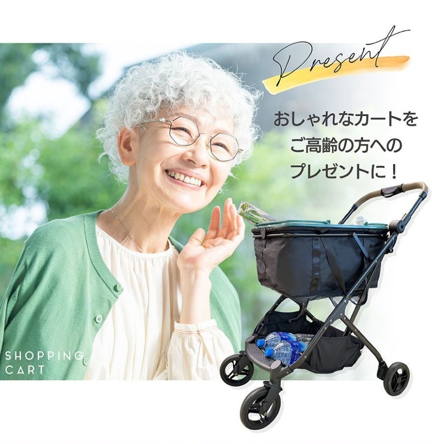 ショッピングカート 4輪 折りたたみ おしゃれ 大容量 保冷温 バッグつき allecore らくっとカート 折りたたみ キャリーカート 買い物 高齢者 カート 軽量 軽い ブレーキ付き ショッピング マイバッグ 衛生的 アウトドア ピクニック 誕生日 両親 敬老 プレゼント 2025 新型 - 【公式】allecore(アレコレ) 家具インテリア・生活雑貨のオンライン通販