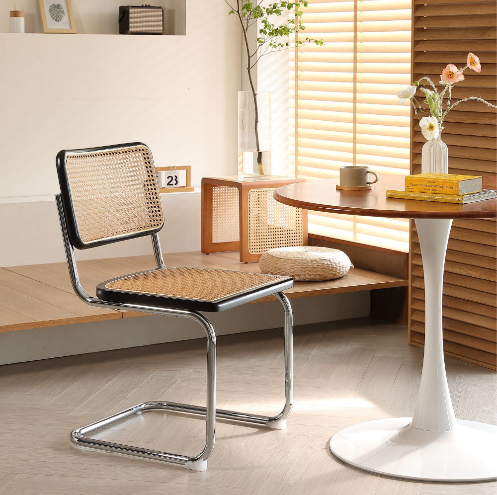 ダイニングチェア ラタンチェア 椅子 チェア 籐編み ひじ掛け 韓国