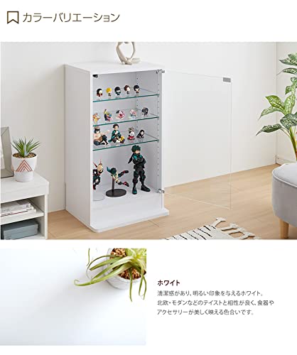 コレクションケース コレクションシェルフ シェルフ ガラスケース コンパクト ブラック - 【公式】allecore(アレコレ) 家具インテリア・生活雑貨のオンライン通販