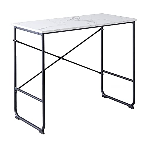 デスク パソコンデスク 机 ドレッサー 大理石 韓国 インテリア 大理石柄 ホワイト