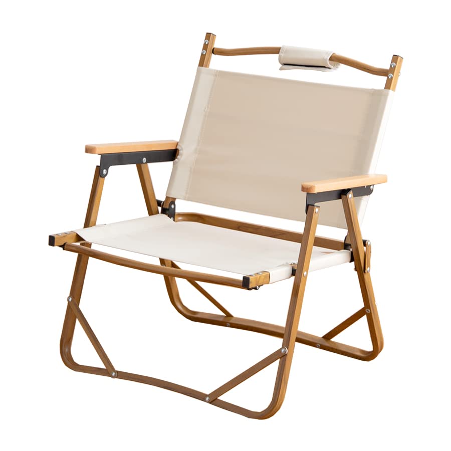 チェア アウトドアチェア 折りたたみチェア キャンプチェア キャンプ椅子 アイボリー