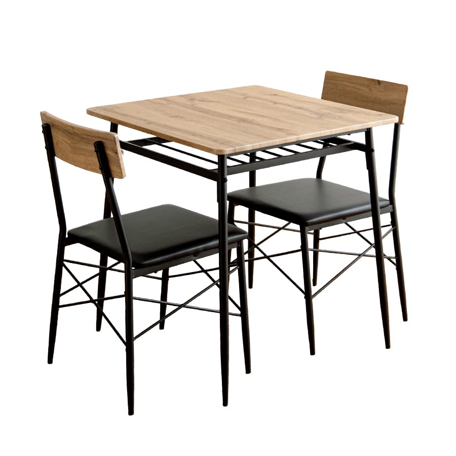 ダイニングセット ダイニング3点セット ダイニング ダイニングテーブルセット ブラック