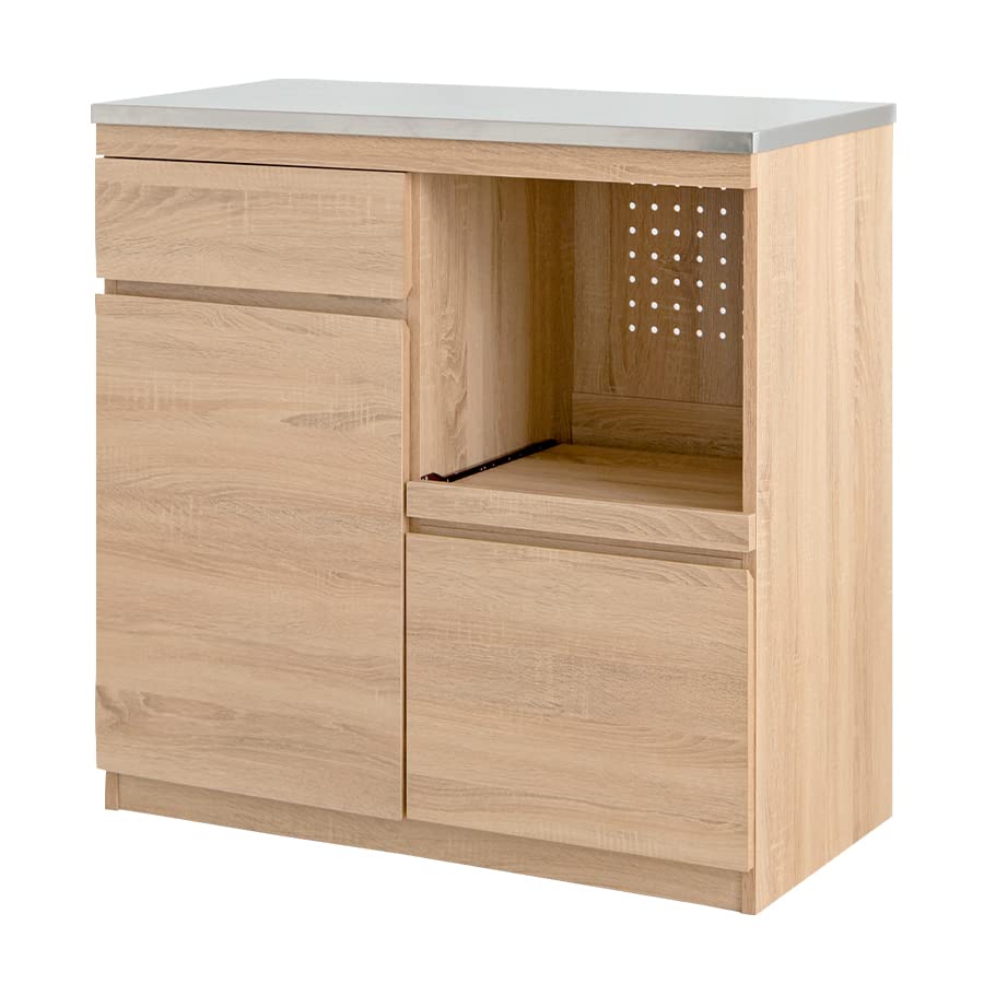 レンジ台 食器棚 レンジボード カップボード キッチン収納 収納 ナチュラル