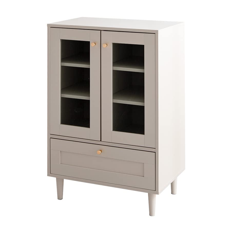 キャビネット キッチンキャビネット 韓国 インテリア グレージュ